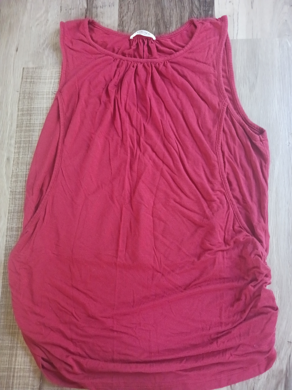 2 | Nursing Tank Tops - Red and Gray - Picture 3 of 4